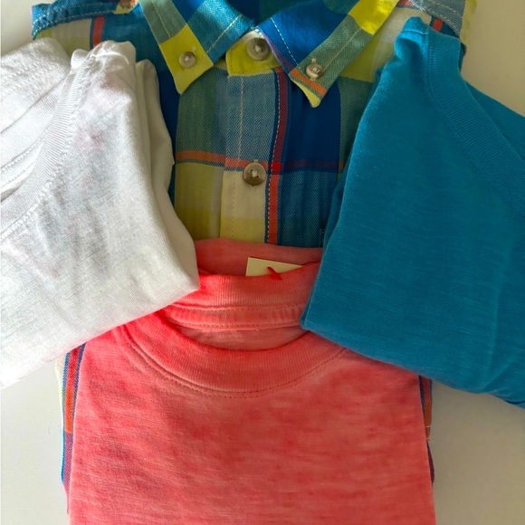 5 Piece Wardrobe NWT Lot of Boy’s Sz 8 Janie and Jack Coordinated Shirts.NWT Set - Picture 2 of 7